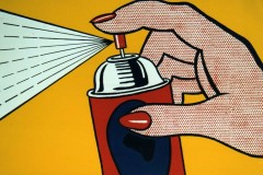masterpiece-80-x140-cm - Repro R. Lichtenstein - kein Verkauf