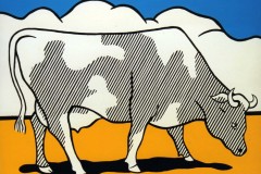 striped-molly-90-x-120-cm - Repro R. Lichtenstein - kein Verkauf