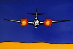 thunderbolt-80-x-150-cm - Repro R. Lichtenstein - kein Verkauf